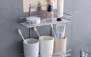 卫浴配件，卫浴置物架怎样选购才合格呢？